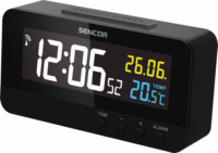 Sencor SDC 4800 B Digitális ébresztőóra - Fekete