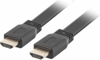 Lanberg HDMI-A apa - HDMI-A apa v2.0 Lapos kábel 1.8m Fekete