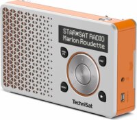 TechniSat DigitRadio 1 Rádió - Ezüst/Narancs