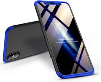 GKK 360 Full Protection 3in1 Apple iPhone X/XS Hátlap - Fekete/Kék