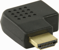 Nedis CVGP34904BK HDMI apa - HDMI anya Jobbra Hajlított Adapter Fekete