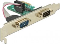 Delock 89918 PCIe - 2x RS 232 Port bővítő