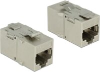 Delock 86408 RJ45 aljzat - RJ45 aljzat Cat.6A Keystone modul