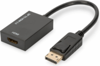 Assmann AK-340415-002-S Active DisplayPort apa - HDMI anya Adapter - Fekete