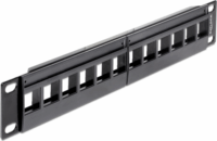 Delock 43259 10" Patch panel - 12 port