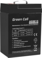 Green Cell 6V 4Ah AGM VRLA Akkumulátor