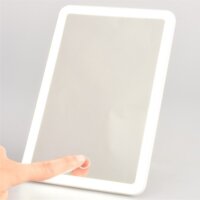Platinet 3W PMLY6W LED Asztali Kozmetikai Sminktükör 20,3 × 13,5 cm - Fehér