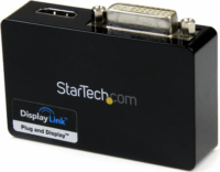Startech USB-A - HDMI + DVI (anya - anya) adapter - Fekete