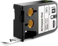 Dymo 1868752 XTL Feliratozógép szalag 19 mm x 7 m fehér alapon fekete betű