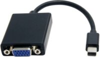 Akyga AK-AD-39 VGA anya - Mini DisplayPort apa adapter - Fekete