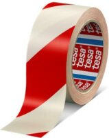 Tesa Professional 50mm x 33m Jelölőszalag - Piros/Fehér