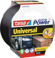 Tesa Extra Power 50mm x 10m Szövetszalag - Fekete