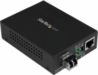 Startech MCM1110MMLC Gigabit Ethernet - Optikai adapter - Fekete