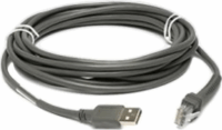 Zebra CBA-U21-S07ZBR USB vonalkódolvasó kábel 2.1m - Fekete