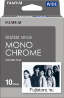 Fujifilm Instax Wide Monochrome instant fotópapír (10 db / csomag)