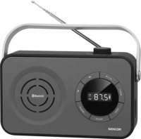 Sencor SRD 3200 B Hordozható PLL FM Rádió - Fekete