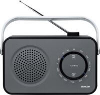 Sencor SRD 2100 B Hordozható AM/FM Rádió - Fekete
