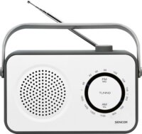 Sencor SRD 2100 W Hordozható AM/FM Rádió - Fehér