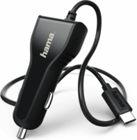 Hama Autós USB-C töltő 27W Fekete