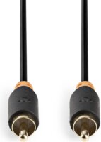 Nedis CABW24170AT20 RCA (apa - apa) kábel 2m - Fekete