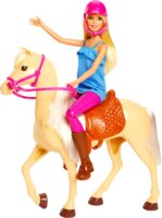 Mattel Barbie: lovas szett babával