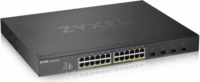 Zyxel XGS1930-28HP-EU0101F POE Gigabit Smart Switch Fekete + hybird mode, standalone or NebulaFlex Cloud