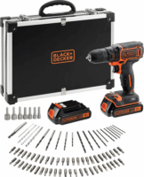 Black & Decker BDCDC18BAFC Akkumulátoros fúró-csavarozó (2x Akkuval és töltővel)