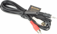 Accura Premium JACK - RCA kábel 2.5m (3.5mm jack apa - RCA apa)