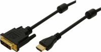 LogiLink CH0015 HDMI - DVI (apa - apa) kábel 5m - Fekete