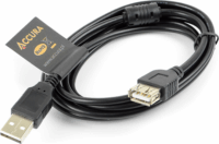 Accura ACC2117 USB-A (apa - anya) adapter 1.8m - Fekete