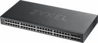 Zyxel GS1920-48V2-EU0101F Smart Gigabit Switch Fekete + STANDALONE VAGY NEBULAFLEX CLOUD