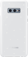 Samsung EF-KG970 Galaxy S10e gyári LED Cover Tok - Fehér