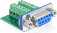 DeLOCK Sub-D 9 pin > Terminal block 10 pin Adapter