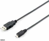 Equip 128523 USB 2.0 A-microB kábel, apa/apa, 1,8m