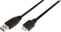 LogiLink USB 3.0 csatlakozó kábel A->B Micro 2x male 1.00 méter