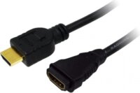 LogiLink nagy sebességű HDMI kábel Ethernettel, 1.00 méter