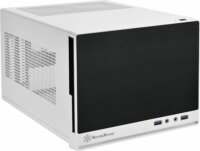 Silverstone Compact Cube SST-SG13WB-Q Sugo Mini-ITX Számítógépház - Fekete-fehér