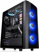 Thermaltake Versa J25 TG RGB Számítógépház - Fekete