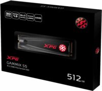 ADATA 512GB XPG Gammix S5 M.2 NVMe PCIe Gen3x4 SSD