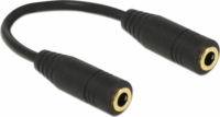 Delock JACK - JACK Audio sztereó adapter (3.5mm jack anya > 3.5mm jack anya)