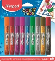 Maped Color'Peps Csillámos ragasztó (9 db/szett) 10,5ml/db