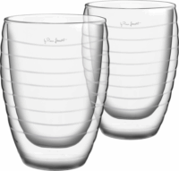 Lamart LT9013 Vaso 370ml Dupla Falú Üveg Pohár Szett 2 darabos