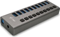 i-tec U3CHARGEHUB10 USB 3.0 HUB (10 port) Szürke