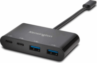 Kensington CH1000 USB-C HUB (4 port) - Fekete