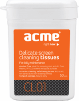 Acme CL01 Kijelző tisztító kendő (50db/csomag)