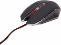 Gembird MUSG-001-R USB 2.0 Gaming Egér - Fekete/Piros