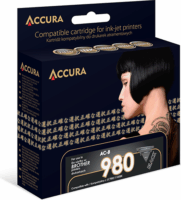 Accura (Brother LC980/1100BK) Tintapatron - Fekete