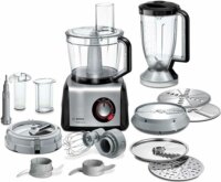 Bosch MC812M865 Food Processor Kompakt Konyhai Robotgép - Fekete/Inox