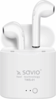 Savio TWS-01 Bluetooth Fülhallgató - Fehér