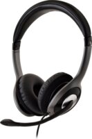 V7 HU521-2EP Headset Fekete/Ezüst